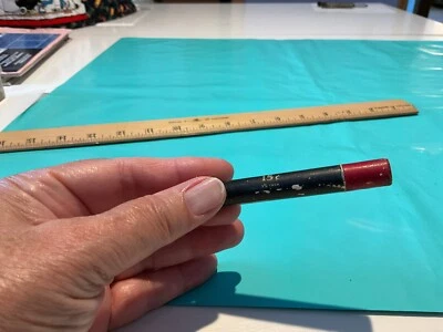 Vintage Eversharp Vermelho Top Chumbo 2 3/4 Médio Fino - Imagem 1 de 4