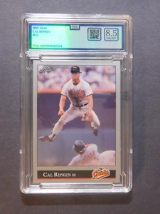 1992 Leaf - Cal Ripken Jr. - #52 - CGA 8.5 - Picture 1 of 2