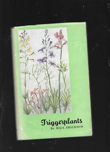 W.A. Botanist Rica Erickson / Triggerplants HC DJ Carnivorous Australian Plants - Picture 1 of 4