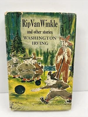 Rip Van Winkle and Other Stories Vintage Book Club Ed by Washington Irving HC - Image 1 of 4