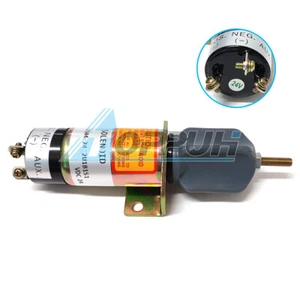 Solenoide de cierre de combustible 1504-24C2U1B1S1 24V 1500-2057 para terminal Kubota 3 - Imagen 1 de 6