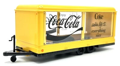 M2 MACHINES AUTO HAULERS ENCLOSED CAR TRAILER COCA-COLA LOOSE - Image 1 of 4