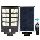 9900000Lm 1600W Commercial Solar Street Light Dusk To Dawn Road Lamp+Pole+Remote