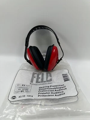 Orejeras rojas Monster Jam protección auditiva Feld Entertainment Foto 1 de 3