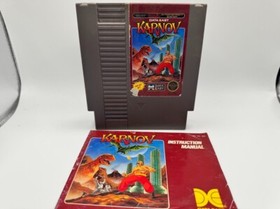 Karnov Nintendo NES Authentic Game with Manual and Sleeve - Tested