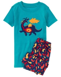 NWT Gymboree Boys Gymmies Pajama Dragon Shortie Set 12-18M 18-24M,2T,3 - Picture 1 of 1