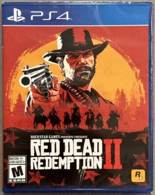 Red Dead Redemption 2 - PlayStation 4, 2018 PS4 - New & Sealed - Image 1 of 2