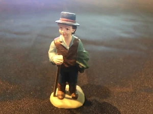 Lang and Wise Folk Art Villages Man With Walking Stick Accessories - Picture 1 of 5