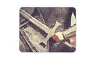 Templar Knight Chain Mail Armour Mouse Mat Pad - Medieval Battle Gift #14965