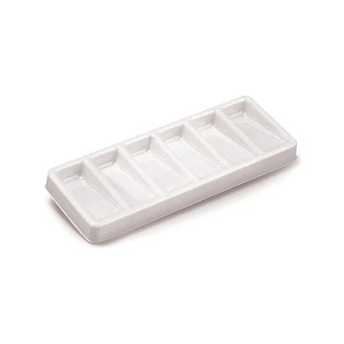 Reeves Plastic Slant Mixing Palette for Watercolours, Gouache, Inks - Slant Tile - Image 1 of 1