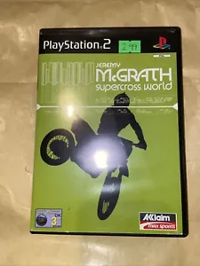 Jeremy Mcgrath Supercross World Ps2 Vgc - Picture 1 of 3