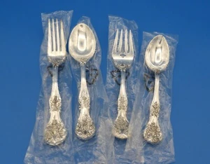 New International Silver FRENCH ROSE Silverplate Ornate Baroque Flatware-CHOICE - Picture 1 of 8