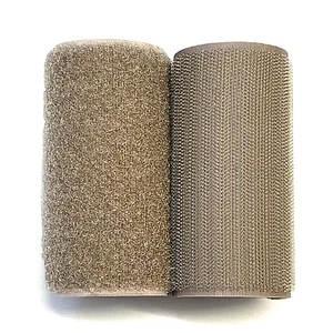4" Velcro® Marke MIL-SPEC Wüstensand AUFNÄHEN TYP Haken und Schlaufe Set - 1 YARD - Bild 1 von 1