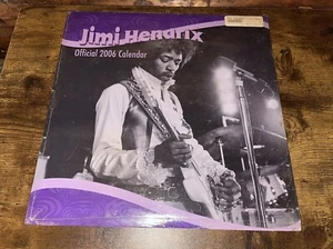 Official Jimi Hendrix 2006 Wall Calendar New Sealed Collectors Item Memorabilia - Picture 1 of 3