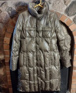 Blauer USA Damen Daunen Puffer Jacke grün - Größe XL, lesen - Bild 1 von 13