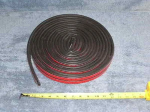 RV Rubber Double Bulb Molding Trim Cap Cover Insulating Weather Seal Trim-Loc - Picture 1 of 6