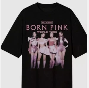 BLACKPINK Born Pink 2023 Tour T-shirt Gift For Fan All Size S-5Xl - Picture 1 of 6