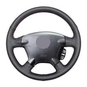 Hand-sewn Nappa Leather Car Steering Wheel Cover for Honda CR-V CRV 2002-2006 - Picture 1 of 18