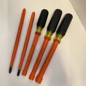 Cementex Insulated Nutdriver Set — I/2, 3/8, 5/16, D 3 FTSH, D 11PTSH - Picture 1 of 12
