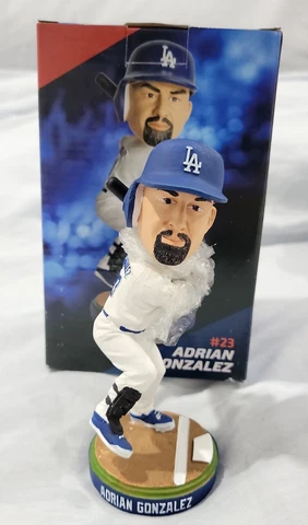 Adrian Gonzalez Los Angeles Dodgers 2013 PROMOTIONAL Bobble Bobblehead SGA Cover