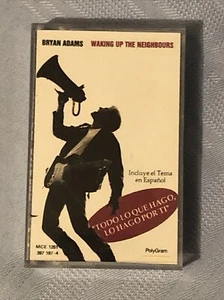 Bryan Adams - Waking Up the Neighbours Cassette Tape - Imagen 1 de 1