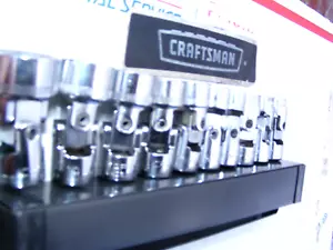 CRAFTSMAN -V- SERIES METRIC SWIVEL SOCKET SET - Picture 1 of 7