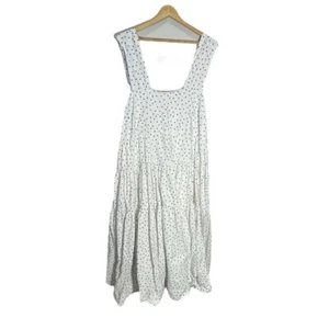 Anthropologie The Helena Square-Neck Tiered Midi Dress: Smocked Edition Size 2x - Picture 1 of 12