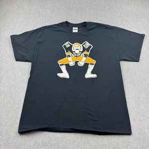 Pittsburgh Steelers Jack Lambert T Shirt Men Extra Large Black Graphic Print NFL - Picture 1 of 10