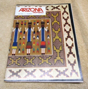 ARIZONA HIGHWAYS Magazine Jul 1974 "INDIAN WEAVING"         FREE SHIPPING    OFF - Picture 1 of 24