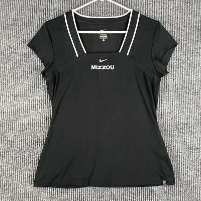 Camisa Missouri Tigers Mizzou Nike Dri Fit Jóvenes Niñas Grande Negra Manga Corta Foto 1 de 4