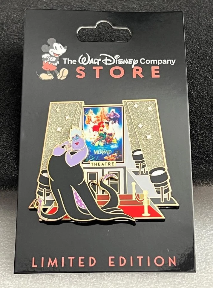 Disney DEC D23 Expo 2024 Estreno Temporada Sirenita Úrsula LE 300 Pin Foto 1 de 1