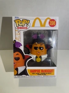 Funko Pop: McDonald's - Vampire McNugget #208 - NIB - Picture 1 of 7