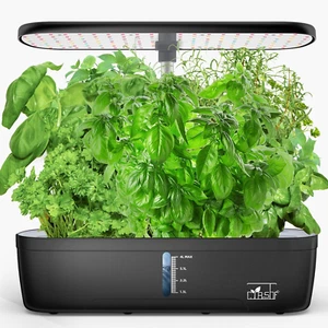 Indoor Garden Hydroponics Growing System 12 Pods, Indoor Herb Garden - Picture 1 of 12