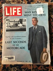 Vintage Life Magazine November 24 1967:  Why Kennedy Went To Texas - Picture 1 of 3