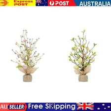 Easter Egg Tree with LED Lights for Home Party Decoration (Pearlescent Colorful)