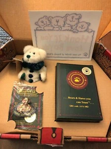 Boyds Bears GREATEST FOB ON EARTH CIRCUS KIT GIZMOE, GADGET, PIN Dealer Stock