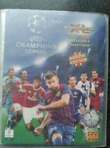 Panini Champion League 2011/12 complete binder Nordic edition 355 cards