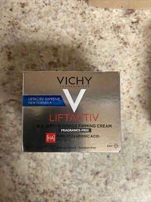 Vichy LiftActiv H.A. Auténtica crema reafirmante antiarrugas 1,69 oz sin fragas 8/2026 Foto 1 de 2