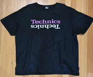 Vintage DMC, Technics Black/ T-Shirt, XXL, Men's - Picture 1 of 4