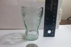 "Vaso verde Coca Cola vintage 3"" envío gratuito" - Imagen 1 de 5