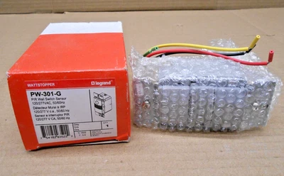 LEGRAND WATTSTOPPER PW-301-G PIR WALL SWITCH SENSOR GRAY 120/277VAC (3 AVAIL) - Image 1 of 4