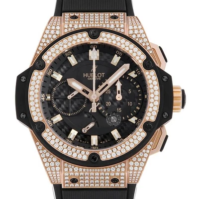 HUBLOT King Power Power Reserve King Gold Diamond 709.OX.1780.RX.1704 second... - Image 1 of 4