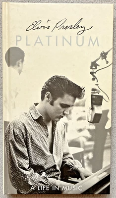 Elvis Presley PLATINIUM - A LIFE IN MUSIK  4 Compact Discs SET + Bootlek *1997* - Bild 1 von 4