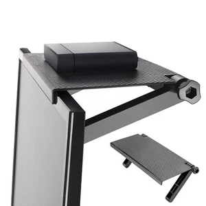 Storage Bracket Laptop Stand Tv Rack with Router Storage Shelf Load-bearing - Afbeelding 1 van 12