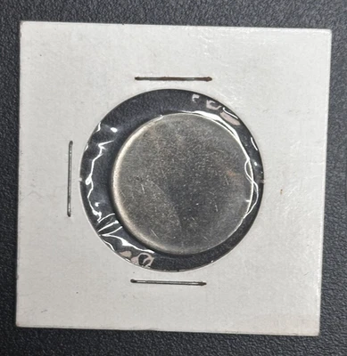25c Clad Statehood Quarter Program Type-2 Planchet Circular Dent or Strike - Image 1 of 4