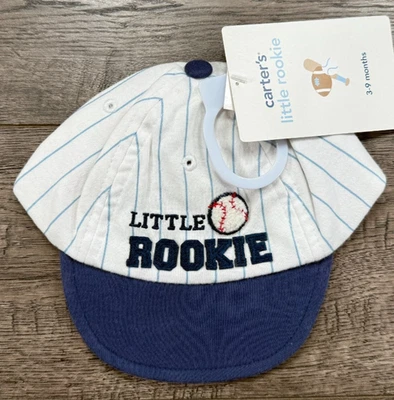 Ropa de bebé niño nueva gorra de béisbol vintage Carter's novato bebé Foto 1 de 2
