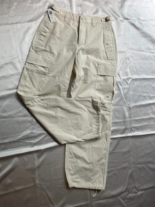 TNA Aritzia New Supply Cargo Pants Birch Women's Size 2 Beige NWT Cotton - Picture 1 of 13