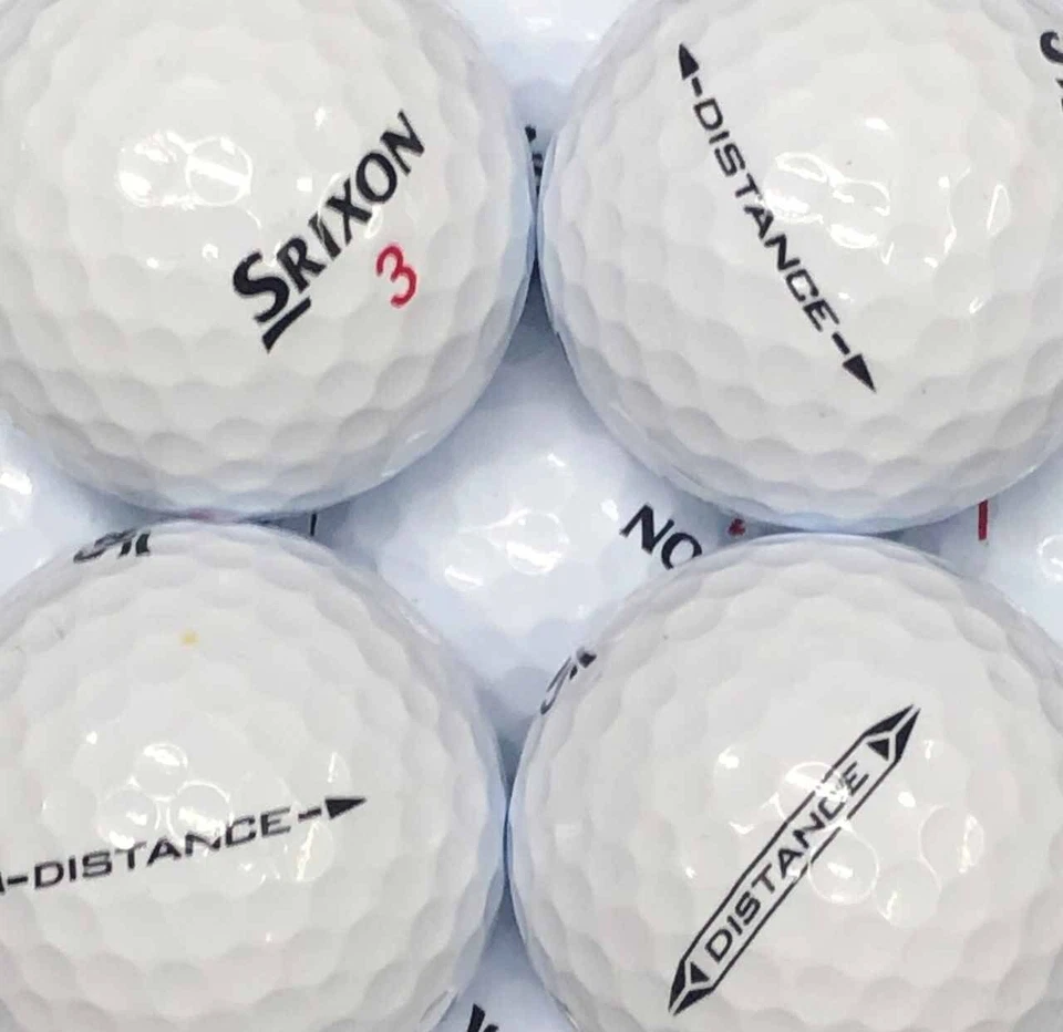100 GOLFBÄLLE/LAKEBALLS SRIXON DISTANCE AAAA TURNIERTAUGLICH OHNE MARKIERUNGEN - Bild 1 von 1