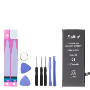 2200mAh High Capacity Replacement Internal Battery for Fit iPhone 6 Apple + Tool - Picture 1 of 6