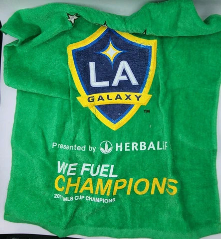 Los Angeles LA Galaxy GreenTowel Herbalife, We Fuel Champions, MLS Champions Cover
